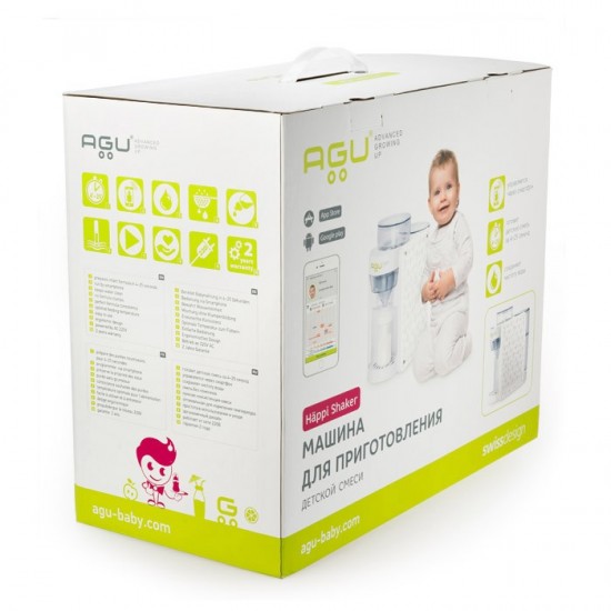Pametni aparat za pripremu bebi formule - AGU Häppi Shaker Pametni aparat za pripremu bebi formule - AGU Häppi Shaker